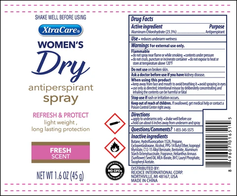 Antiperspirant Dry 1.6 oz LadyAntiperspirant 포장