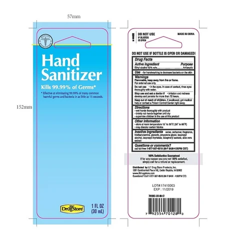 Hand Sanitizer packaging