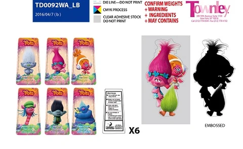 Hand Sanitizer troll 6 packtroll 6 pack packaging