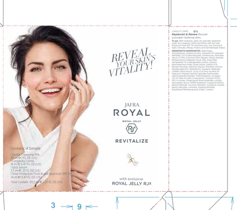 Jafra Royal Jelly Revitalize packaging