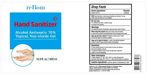 Hand Sanitizer packaging