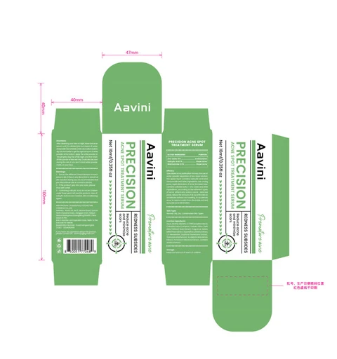 Aavini Precision Acne Spot Treatment Serum packaging