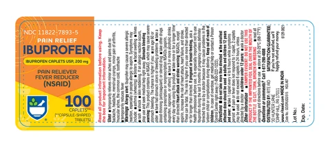 612R-Rite Aid-Ibuprofen 200mg caplet(orange)-bottle label-100s