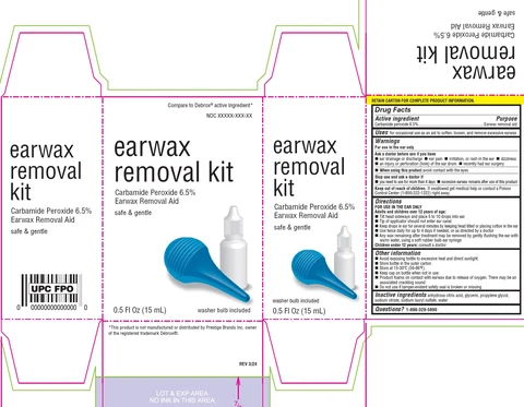 CVS Health Earwax Removal Kit packaging