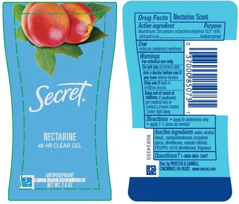 Secret Nectarine Clear 포장