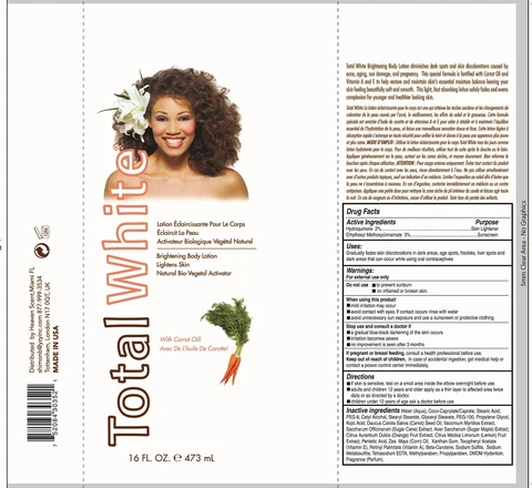 Total White Brightening 포장