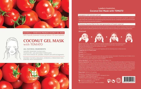 Leaders Coconut Mask with Tomato packaging