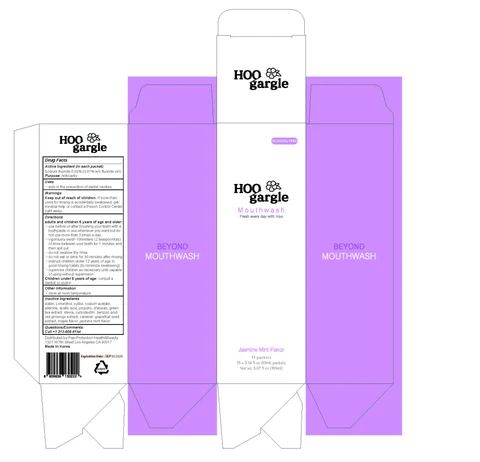 Hoo Gargle Jasmine Mint Flavor 포장