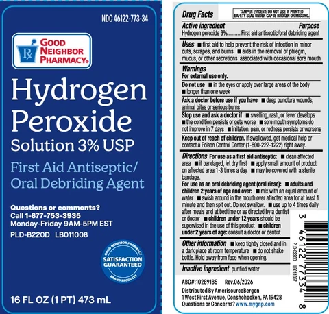 Hydrogen Peroxide 포장