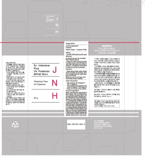 JNH Dr. Intensive Plus UV Protector packaging