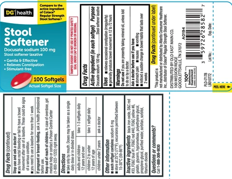 Stool Softener Laxative packaging