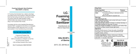 I.C. Hand Sanitizer 포장