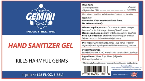 Hand Sanitizer packaging
