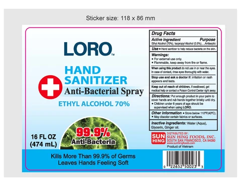 Hand Sanitizer 포장