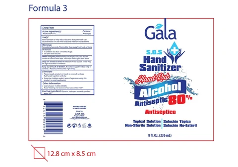 Hand Sanitizer packaging