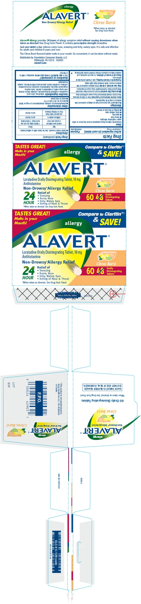 AlavertAllergy 포장