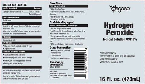 Hydrogen Peroxide 포장