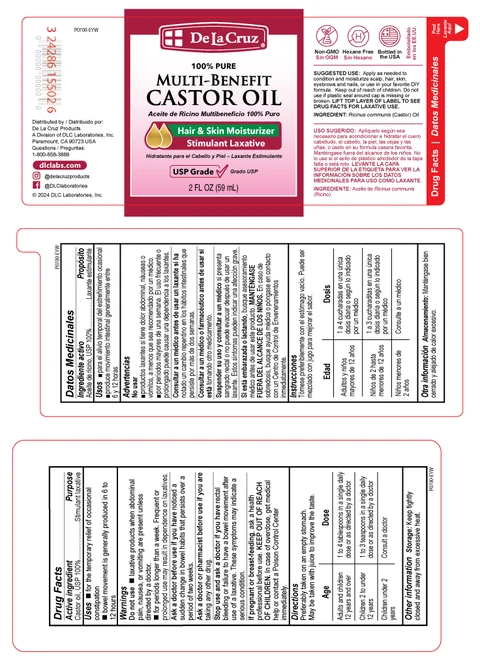 De La Cruz Castor Oil 포장