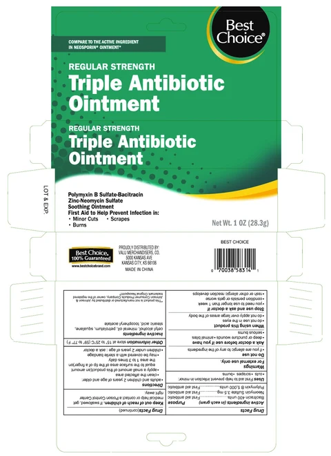 Triple Antibiotic packaging