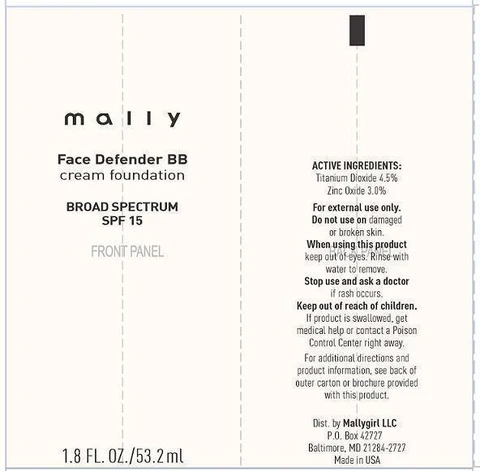 mally Face Defender Foundation BB 포장