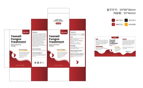UKVOA Toenail Fungus Treatment 포장