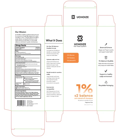 UCHOIZE S2 Balance Anti-Dandruff 포장
