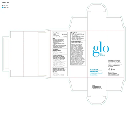 glo SKIN BEAUTY Remedy Gel packaging