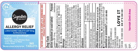 Loratadine 10mg packaging
