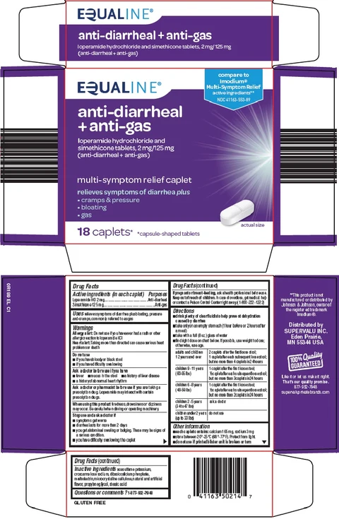 equaline anti diarrheal plus anti gas packaging