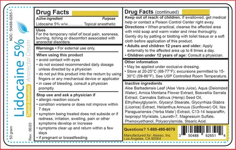 Lidocaine 5 Percent packaging