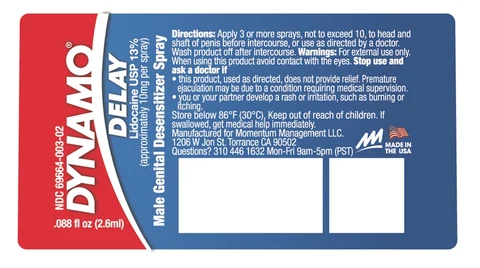 DYNAMO DELAY SAMPLE BOTTLE 포장