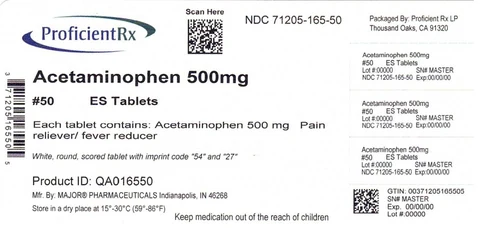 Acetaminophen 포장