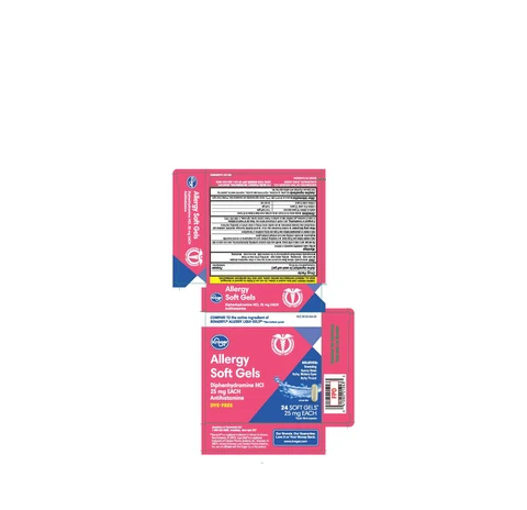 Kroger Allergy Relief packaging