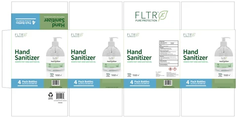 Hand Sanitizer packaging