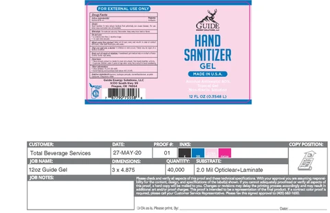 Hand Sanitizer Gel packaging