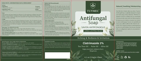 Tuymec Antifungal Medicated Bar 포장