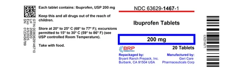 Ibuprofen 포장