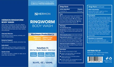 Hermon Ringworm Treatment Body Wash 포장