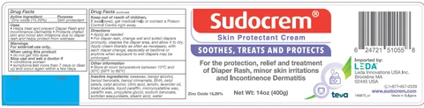 SUDOCREM SKIN PROTECTANT 포장