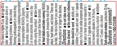 Bottle Label Back