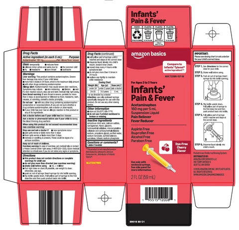 INFANTS PAIN AND FEVER 포장
