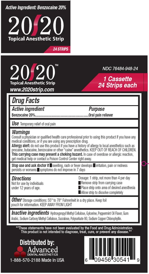 20/20 Topical Anesthetic 포장
