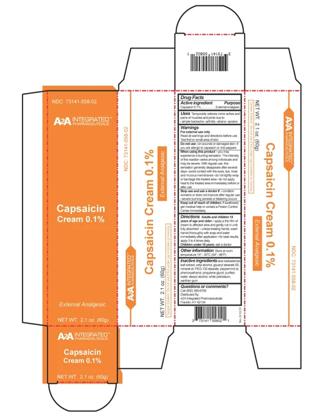 Capsaicin Cream 포장