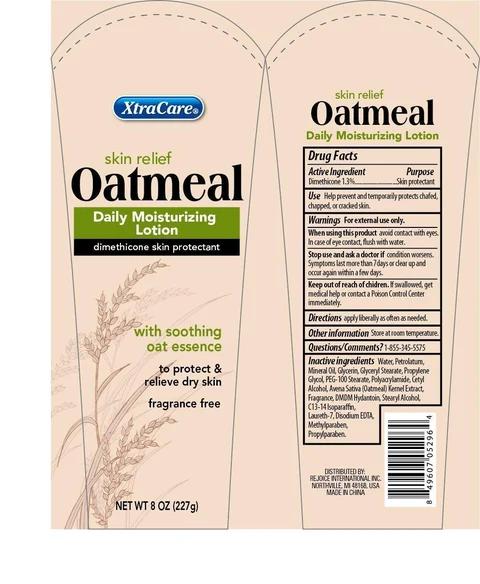 XtraCare Skin Relief Oatmeal Daily Moisturizing packaging