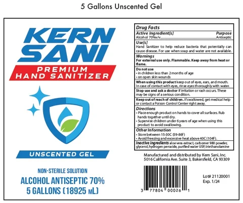 004-12 5Gal Unsctd Gel