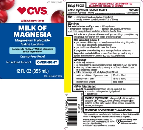MILK OF MAGNESIA CHERRY 포장