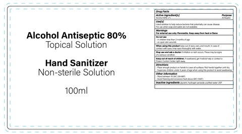 Hand Sanitizer packaging