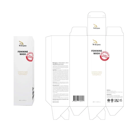 Reorganic Feminine wash 포장