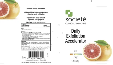 Societe Daily Exfoliation 포장