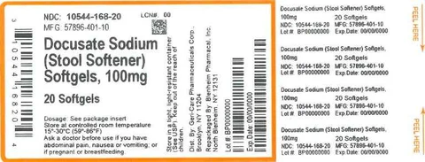 Stool Softener packaging